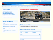 Tablet Screenshot of motorbike-insurance.themovechannel.com